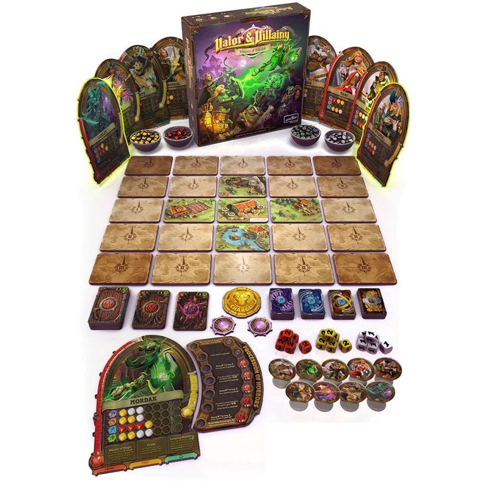 Skybound Valor & Villainy Minions of‎ Mordak Board Game Deluxe Edition Fantasy